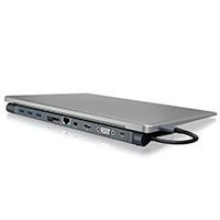 RaidSonic Universal Dock Station (USB-C/VGA/HDMI/Mini DP/GigE)