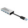 RaidSonic USB 3.0 Hub - 4 porte (4xUSB 3.0)