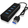 RaidSonic USB 3.0 Hub - 4 porte