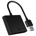 RaidSonic USB 3.0 Hub m/Kortlæser (CF/SD/MicroSD)