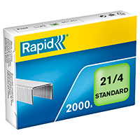Rapid 21/4 Standard Hfteklammer - 2000 stk