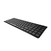 Rapoo E9100M Trdlst Tastatur (Bluetooth/2,4GHz) Sort