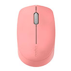 Rapoo M100 Trådløs mus (Bluetooth/2,4GHz) Rosa