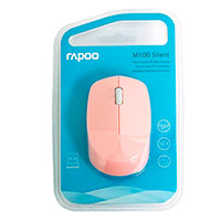 Rapoo M100 Trdls mus (Bluetooth/2,4GHz) Rosa