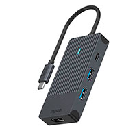 Rapoo USB-C Dock 4-i-1 (USB-A/HDMI)
