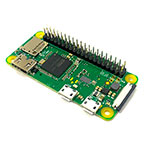 Raspberry Pi Zero WH m/strømforsyning (512MB/16GB MicroSD)