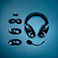 Razer Barracuda X Bluetooth Gaming Headset (50 timer) Sort
