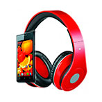 Rebeltec Audiofeel 2 Hovedtelefon (3,5mm) Rød