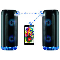 Rebeltec Partybox 400 Bluetooth Hjttaler FM (8 timer) Sort