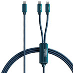 Remax Kerolla Series 2-i-1 USB-C Kabel 1m (USB-C/Lightning)
