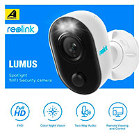 Reolink Lumus LED Spotlight m/Bevgelsessensor t/Overvgningskamera