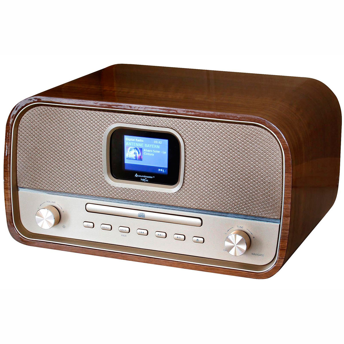 DAB+ radio m/Bluetooth (CD/USB) Soundmaster - Køb