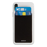 RFID/NFC Kreditkort holder til smartphone (4 kort) Sort
