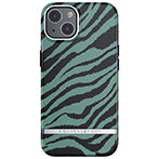 Richmond & Finch iPhone 13 cover - Emerald Zebra