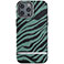 Richmond & Finch iPhone 13 Pro Max cover - Emerald Zebra