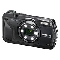 Ricoh WG-6 Vandtt Digital Kamera (20MP) Sort