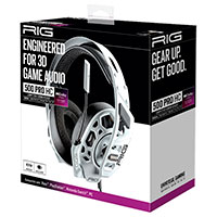 RIG 500 Pro HC Gaming Headset t/Nintendo Switch/Xbox/PS4 (3,5mm) Hvid
