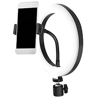Ring Light til smartphone 20cm (u/bordstativ) Logilink