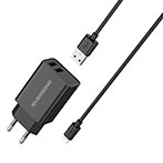 Riversong SafeKub D2 USB Oplader 12W + Lightning Kabel (USB-A/Lightning)
