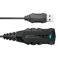 Roccat Juke Virtual 7.1 Lydkort Adapter (USB til 2x3,5mm)