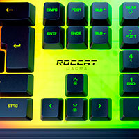Roccat Magma AIMO RGB Gaming Tastatur m/US Layout (Membran)