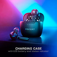 Roccat Syn Buds Air Earbuds (5 timer) Sort