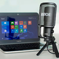 Rde NT-USB Mikrofon m/Tilbehr 