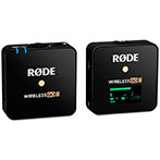 Røde Wireless GO II Dual Mikrofonsystem m/Tilbehør (7 timer)