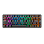 Royal Kludge RK837 Trdls Gaming Tastatur m/RGB (Mekanisk) Brun Switch/Sort