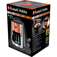 Russell Hobbs 24320-56 Luna Kaffemaskine (12 kopper) Kobber