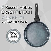 Russell Hobbs Crystaltech Tall Stegepande (28cm)