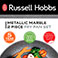 Russell Hobbs RH02834EU7 Metallic Marble Stegepandest (20/24cm) 2 dele