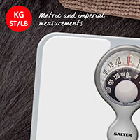 Salter 484 WHDR Analog Badevgt (130kg)