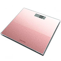 Salter 9037 Elektronisk Badevgt m/LCD (180kg) Rosa guld