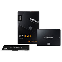 Samsung 870 EVO SSD Harddisk 2,5tm - 250GB (SATA-600)