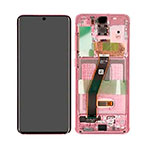 Samsung LCD Udskiftningsskærm t/Samsung Galaxy S20 5G - Pink