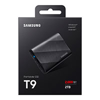 Samsung MU-PG2T0B/EU T9 SSD Harddisk 2TB (USB-C) 