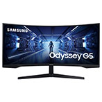 Samsung Odyssey C34G55TWWP Curved 34tm LED - 3440x1440/165Hz - VA, 1ms