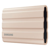 Samsung Portable T7 Shield SSD Harddisk 2TB (USB-C) Hvid