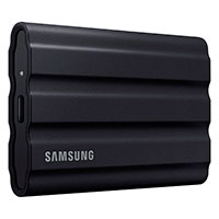 Samsung Portable T7 Shield SSD Harddisk 1TB (USB-C) Sort