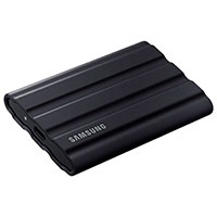 Samsung Portable T7 Shield SSD Harddisk 2TB (USB-C) Sort