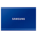Samsung Portable T7 SSD Hardisk 1TB - 2,5tm (USB 3.2 Gen2) Blå