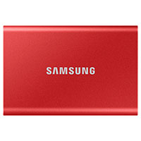 Samsung Portable T7 SSD Harddisk 1TB - 2,5tm (USB 3.2 Gen2) Rd