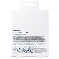 Samsung Portable T7 SSD Harddisk 500GB (USB 3.2 Gen 2) Bl