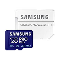 Samsung PRO Plus 2021 microSD 128GB A2 V30 (UHS-I) m/adapter