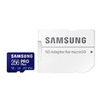 Samsung PRO Plus 2021 microSD 256GB A2 V30 (UHS-I) m/adapter