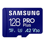 Samsung PRO Plus MicroSD Kort 128GB V30 A2 (UHS-I)
