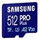 Samsung PRO Plus MicroSD Kort 512GB V30 A2 (UHS-I)