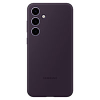 Samsung Silicone Cover t/Samsung Galaxy S24+ - Dark violet