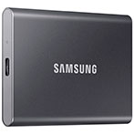 Samsung T7 Touch Bærbar SSD 1TB (USB 3.2) Grå